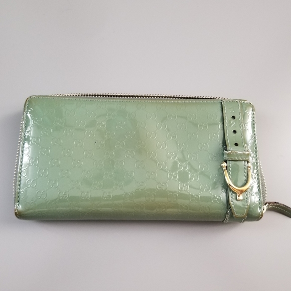 GUCCI GG Beautiful Classic Zippy Signature wallet /Italy - Picture 1 of 16